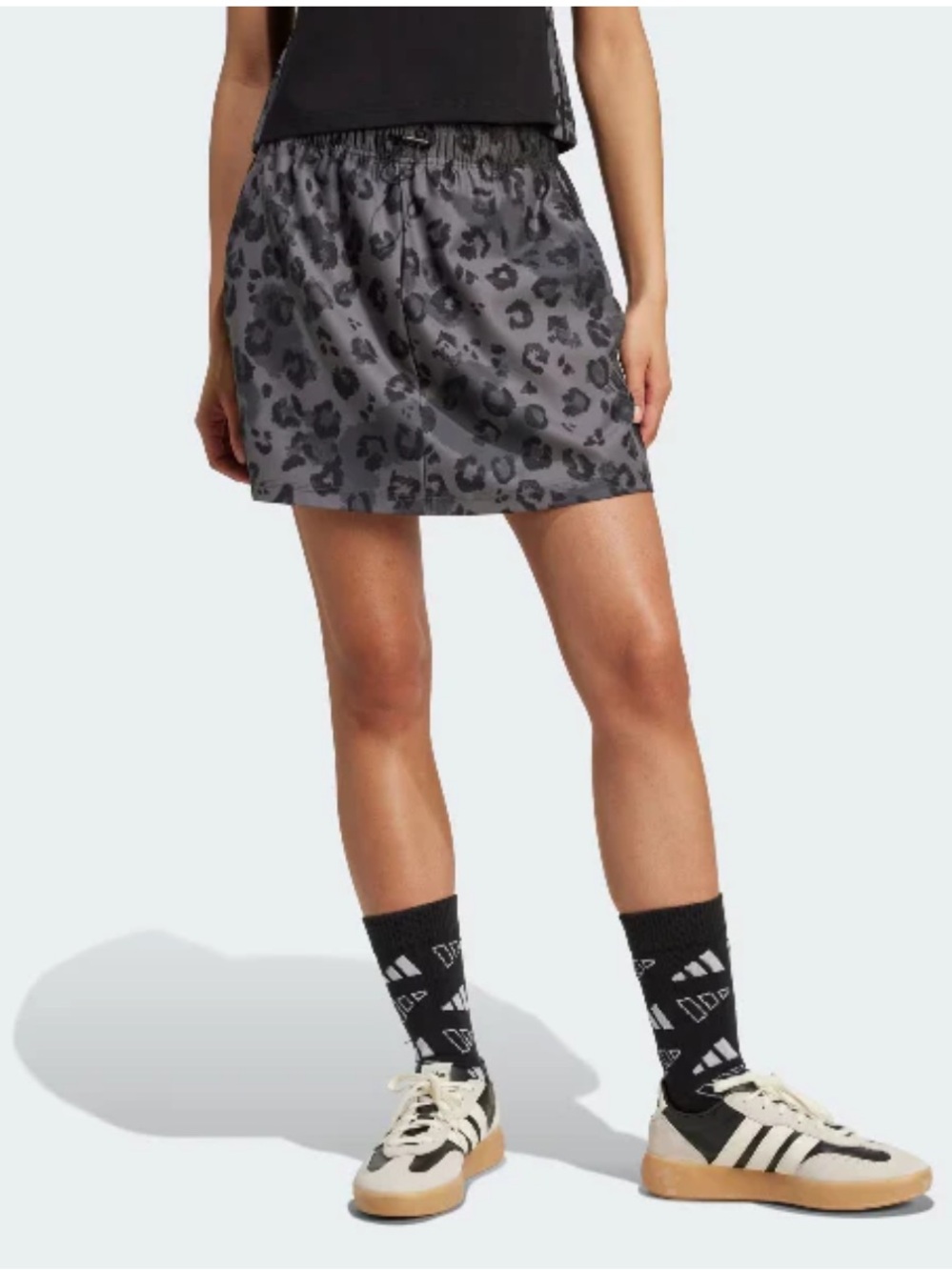 Adidas Animal Print Skirt